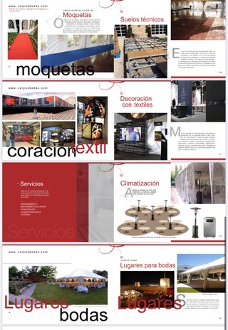 Alquiler carpas ventiladores evapotivos sombrillas