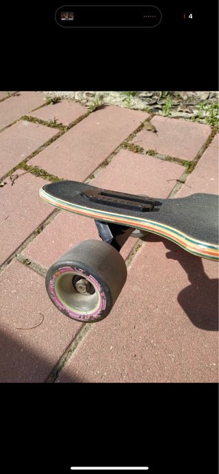Skate longboard freeride