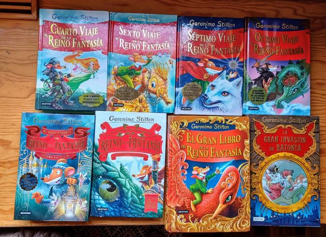 Libros Gerónimo Stilton 