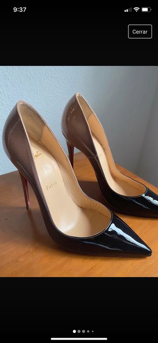 Christian louboutin degrades heels