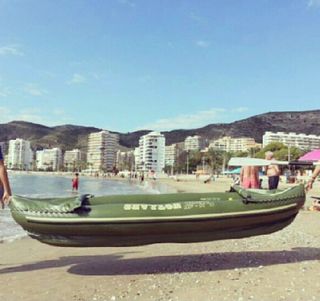 Kayak canoa hinchable travesía x100 2 plazas