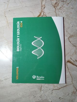 Biología y geología 4eso. Bruño.