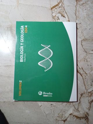 Biología y geología 4eso. Bruño.