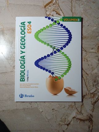 Biología y geología 4eso. Bruño.