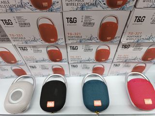 Mini 🔊 altavoz Bluetooth Portátil Con Gancho.