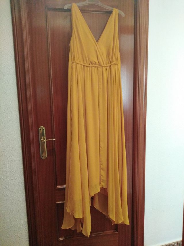 Vestido mostaza