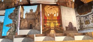 LOTE 25 Libros POSTAL, tipo acordeón y antiguos.