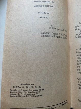 Lote 6 novelas policíacas antiguas