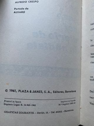 Lote 6 novelas policíacas antiguas