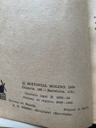 Lote 6 novelas policíacas antiguas