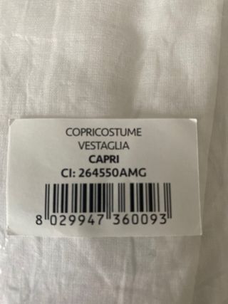 Copricostume Capri