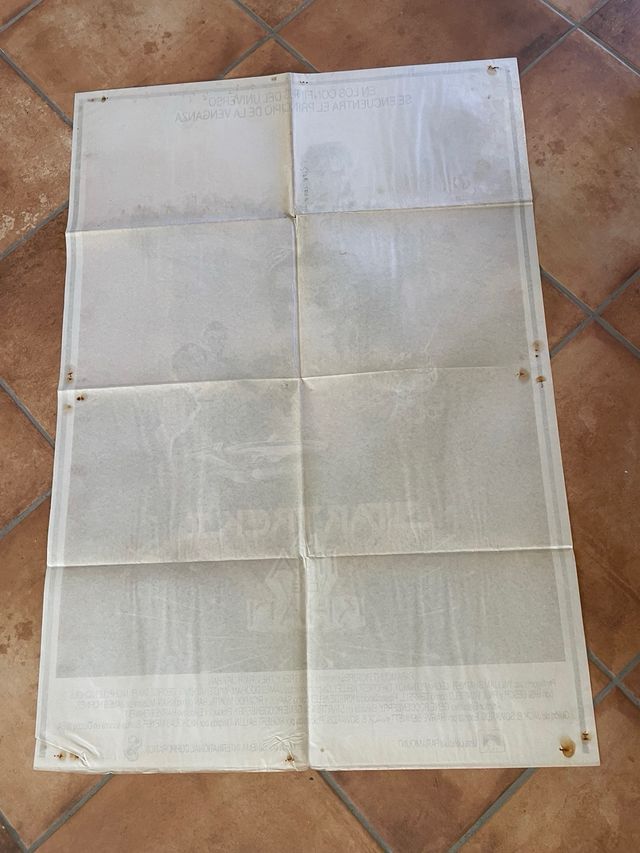 STAR TREK LA IRA DE KHAN POSTER ORIGINAL ESTRENO