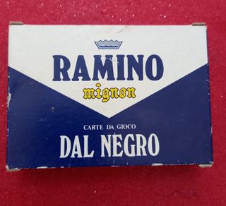 Carte da gioco vintage mignon, da Ramino (o Poker)