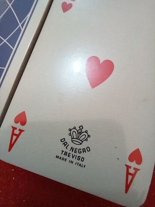 Carte da gioco vintage mignon, da Ramino (o Poker)