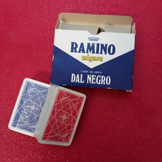 Carte da gioco vintage mignon, da Ramino (o Poker)