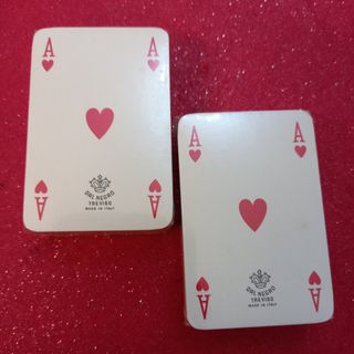 Carte da gioco vintage mignon, da Ramino (o Poker)