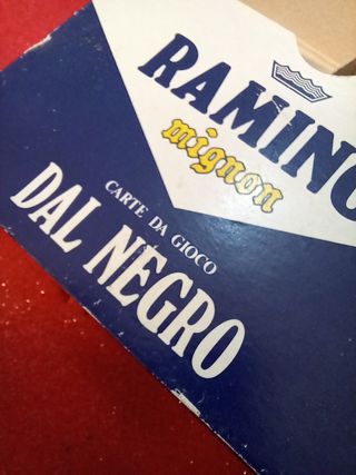 Carte da gioco vintage mignon, da Ramino (o Poker)