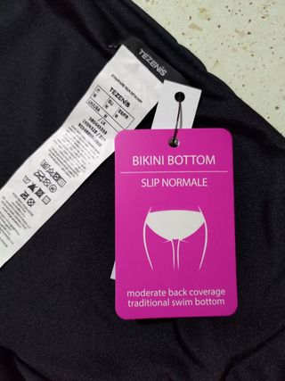 Bikini slip tinta unita