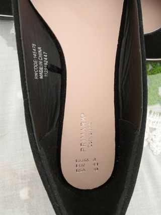 Bailarinas color negro 5€