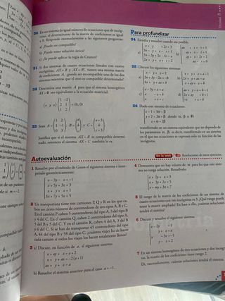 Matemáticas libro de texto de 2 bachillerato