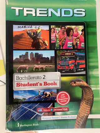 Inglés libro de texto de 2 Bachillerato