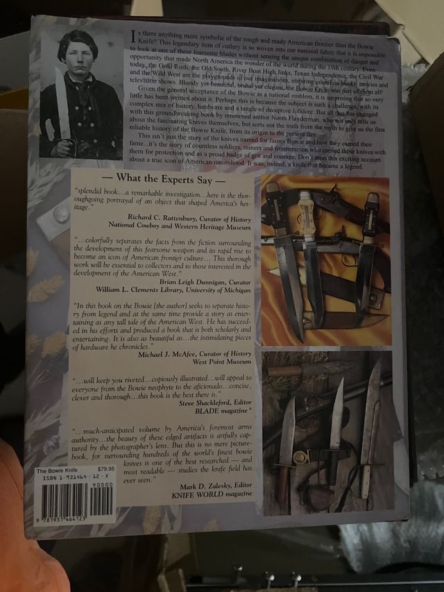 Libro The Bowie Knife