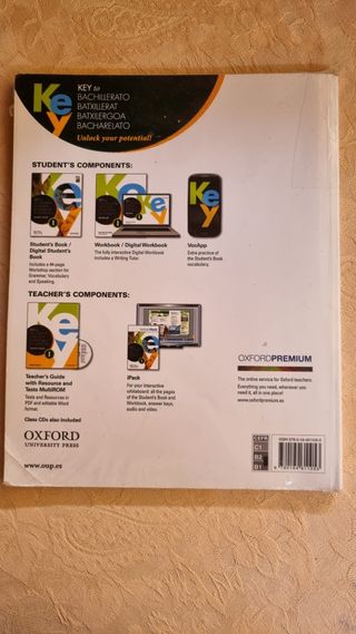 Key to Bachillerato 1 libro inglés