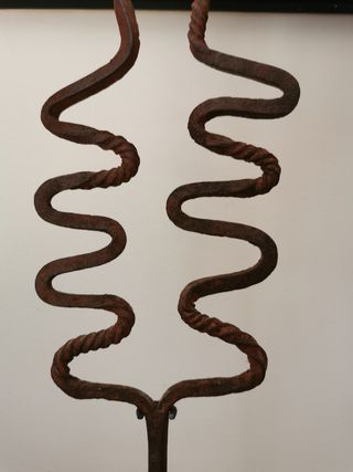 Antigua moneda africana. cultura chamba de Nigeria