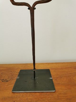 Antigua moneda africana. cultura chamba de Nigeria