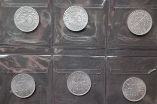 Álbum con 64 monedas imperio Aleman desde 1873