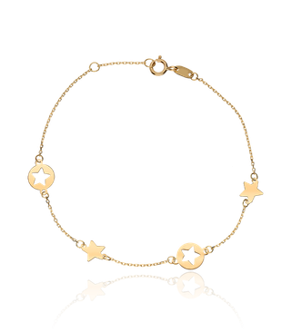 PULSERA ORO AMARILLO NUEVA A ESTRENAR