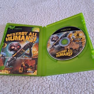 DESTROY ALL HUMANS - XBOX - M. y textos castellano
