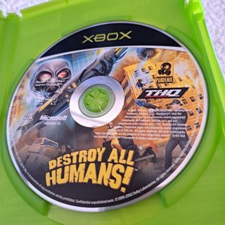DESTROY ALL HUMANS - XBOX - M. y textos castellano