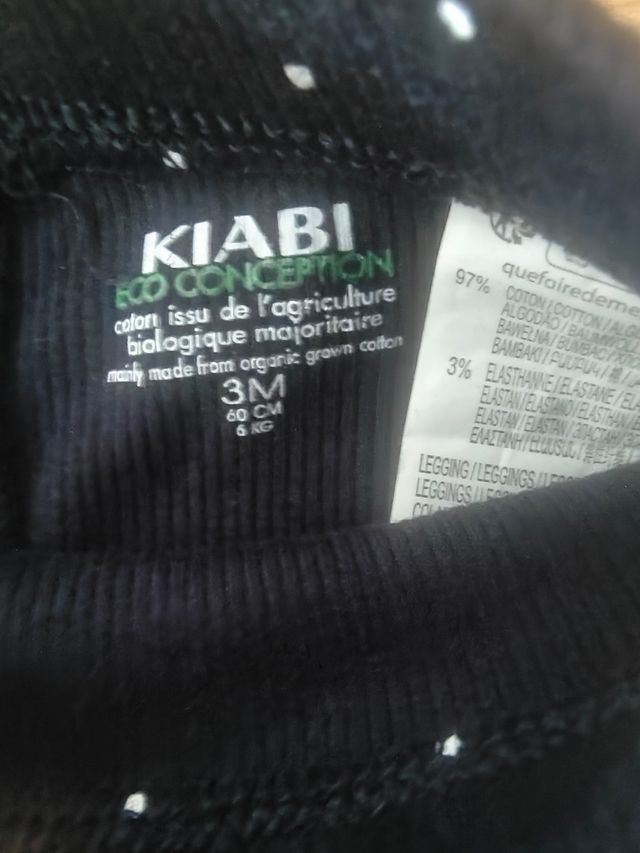 leggins talla 3 meses