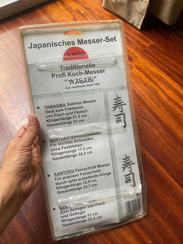 Cuchillo para hacer sushi Set