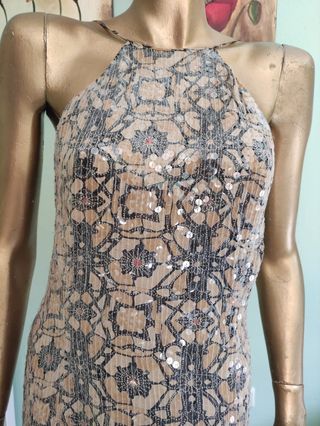 Liquidación!! Vestido Marca Ho SS Talla 40