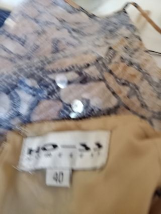 Liquidación!! Vestido Marca Ho SS Talla 40