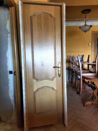 Puerta de madera