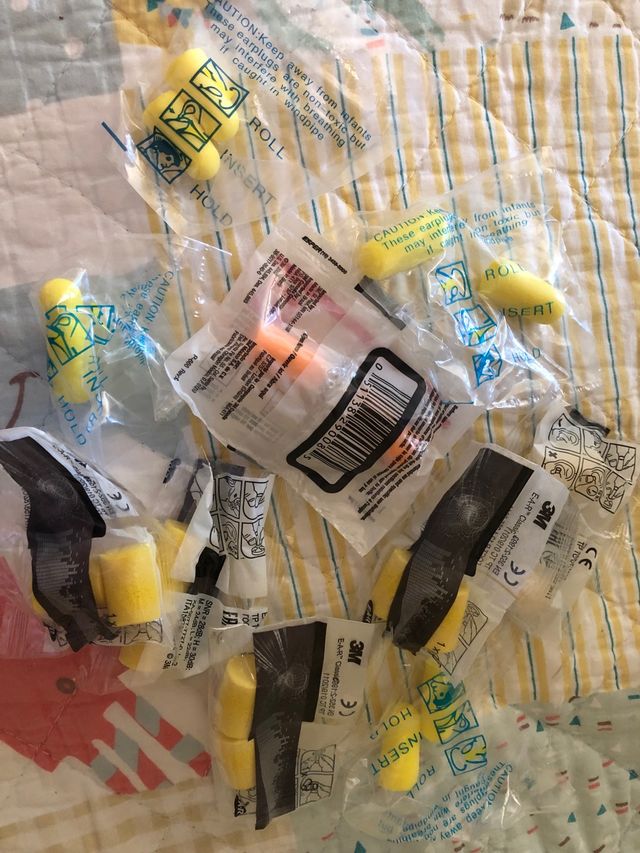 Lote tapones oídos nuevos