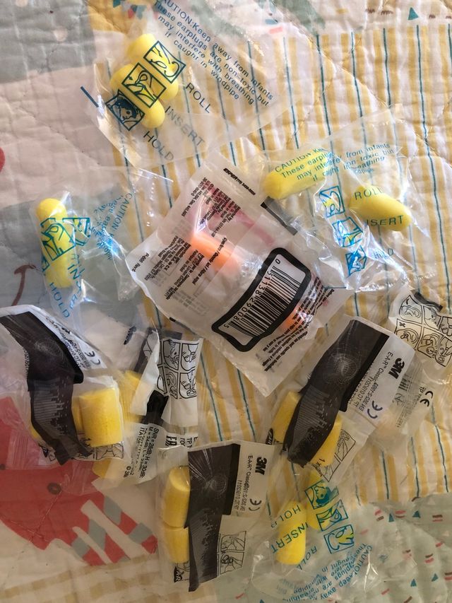 Lote tapones oídos nuevos