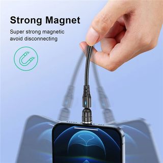 Cable magnético para Apple y Android