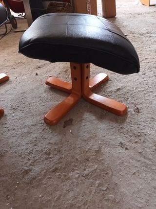 Sillón relax reclinable con reposapiés i pie de ma