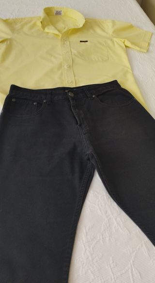 Conjunto pantalón y camisa hombre
