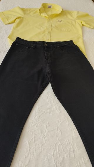 Conjunto pantalón y camisa hombre