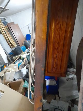 puerta de madera de haya