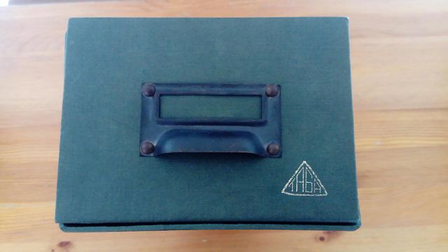 Archivador clasificador de fichas