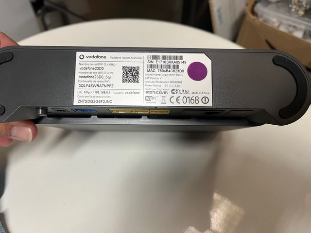 Repetidor wifi  Vodafone