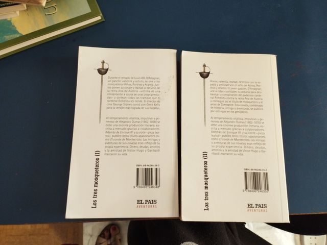 Los tres mosqueteros vol I y II