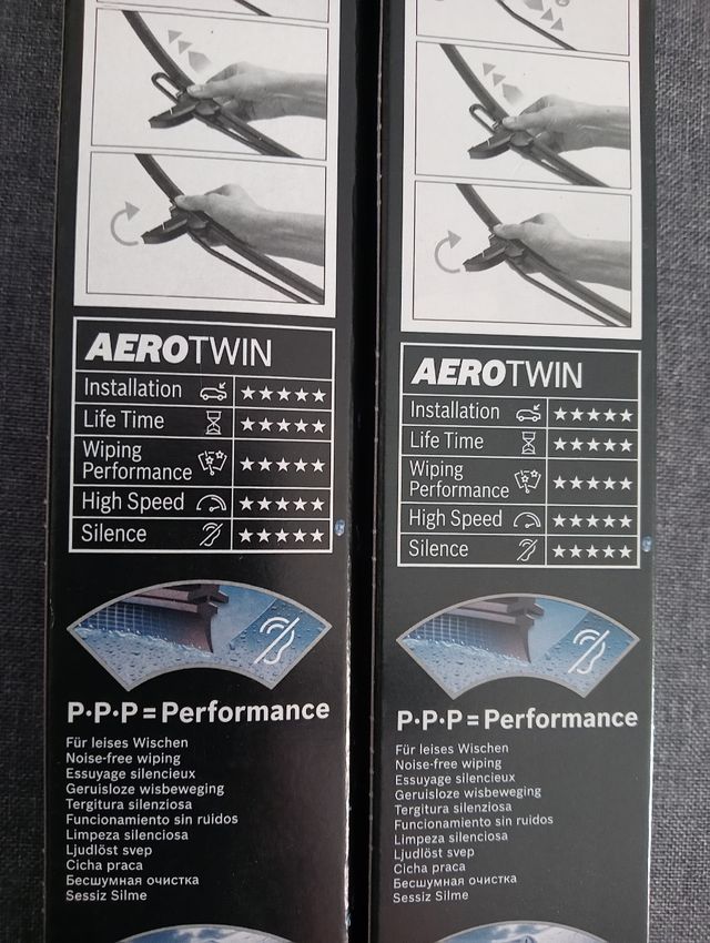 Nuevos Limpiaparabrisas Marca Bosch