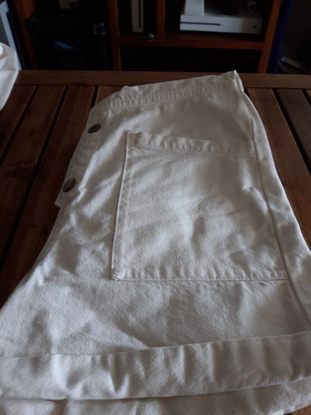 peto blanco Zara talla 11-12 años